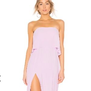 Revolve Amanda Uprichard Topanga Maxi in Electric Lilac Size P(petite XS/S) (J)